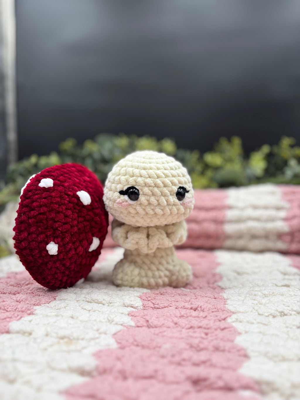 Amanita the Amigurumi Mushroom