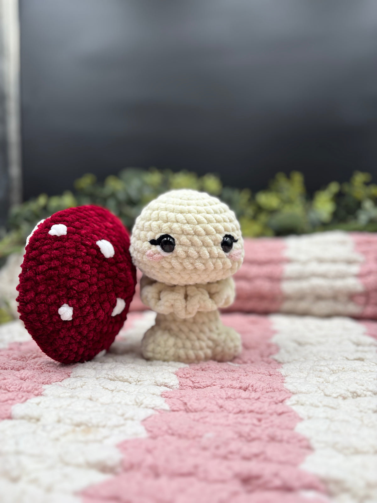 Amanita the Amigurumi Mushroom