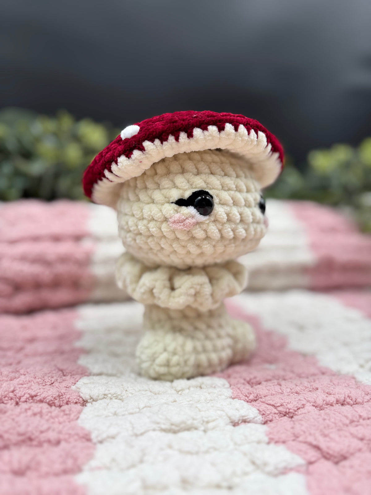 Amanita the Amigurumi Mushroom