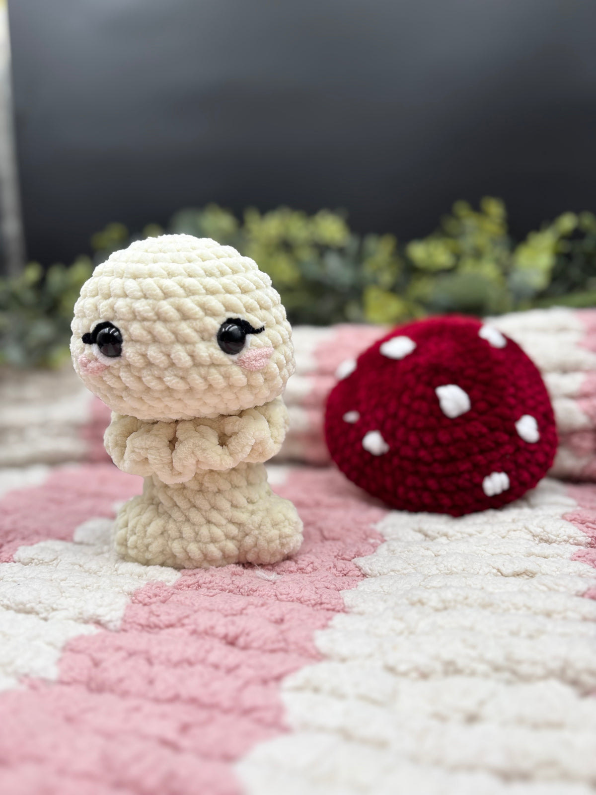 Amanita the Amigurumi Mushroom
